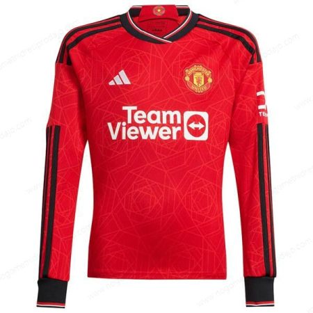 Manchester United Domači Long Sleeve Nogometni dresi 23/24