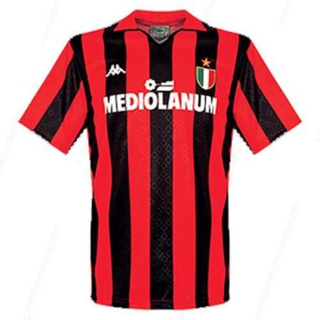 Retro AC Milan Domači Nogometni dresi 1989