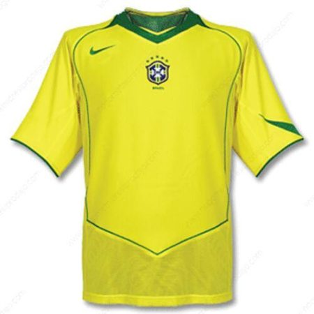 Retro Brazilija Domači Nogometni dresi 2004